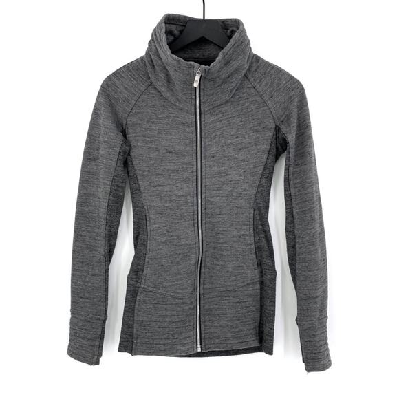 LULULEMON Radiant Jacket II (First Release) Heathered Core Dark Grey 2 - Picture 1 of 8